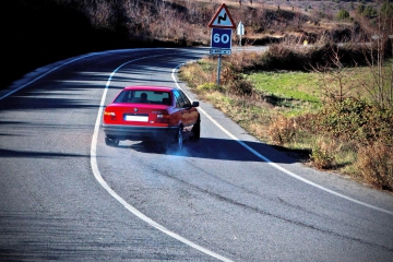 Правильное торможение на горном серпантине